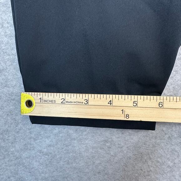 Banana Republic Motion Tech Hybrid Performance Pants Mens 34 Black Elastic Waist - Picture 13 of 13